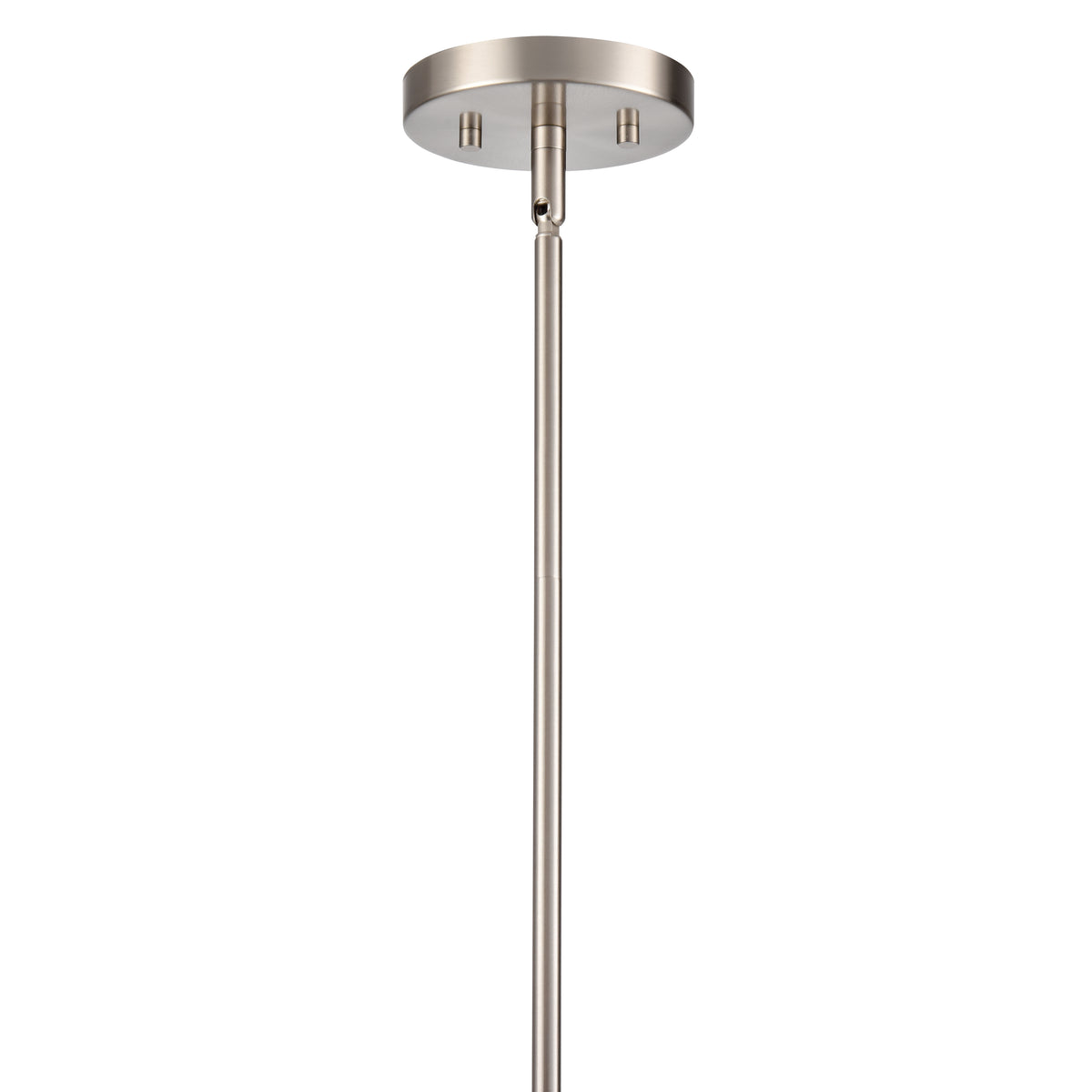 11'' Laphia Brushed Nickel 3 Light Chandelier