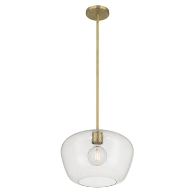 10.5'' Pomari Vintage Brass 1 Light Pendant