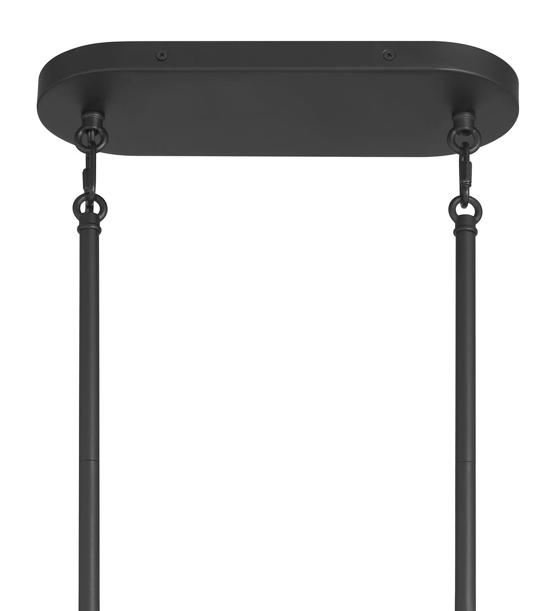 10.25'' Marlbeck Matte Black 5 Light Linear Chandelier