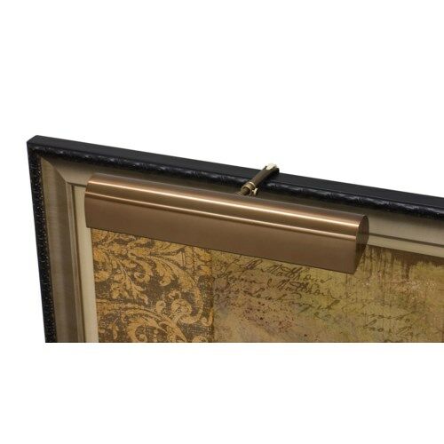 18-inch Classic Traditional Statuary Bronze in-Line Hi-Lo Switch Plug-In Picture Light