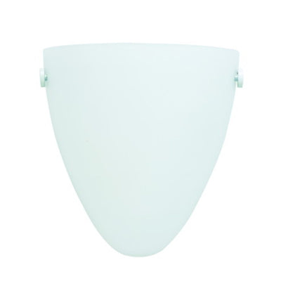 8-inch White Wall Sconce
