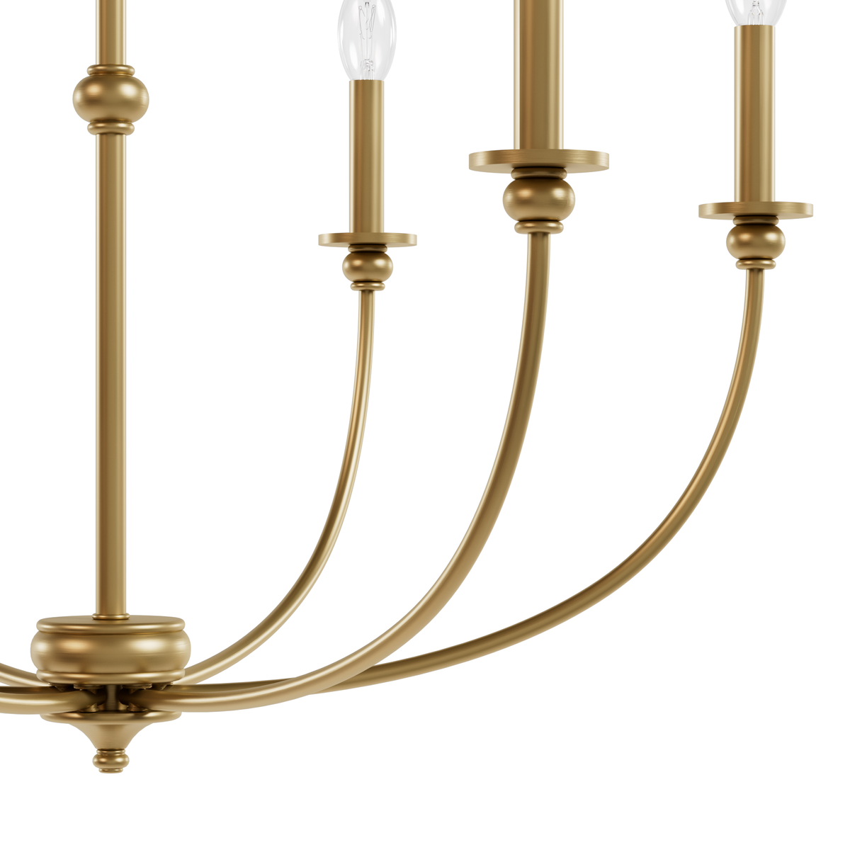 Southcrest 30-inch 6-light Luxe Gold Chandelier