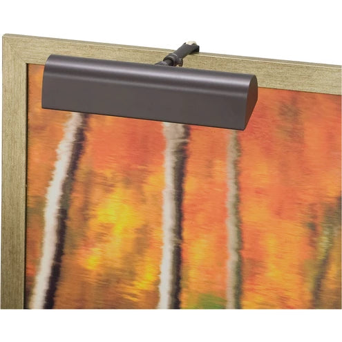 9-inch Classic Traditional Mahogany Bronze in-Line Hi-Lo Switch Plug-In Picture Light