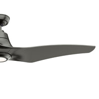 Casablanca 60 inch Stingray ENERGY STAR® Granite Damp Rated Ceiling Fan with LED Light Kit and Handheld Remote