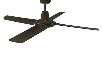 52 Inch IP55 Wet Rated Black Fan with Remote