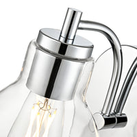 7'' Knightsdale Chrome 1 Light Wall Sconce