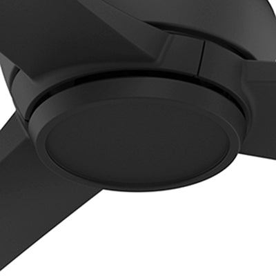 60 inch Mazzini ENERGY STAR® Matte Black Damp Rated Ceiling Fan and Handheld Remote