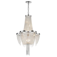 Taylor 7 Light Chrome Chandelier with Chrome Finish