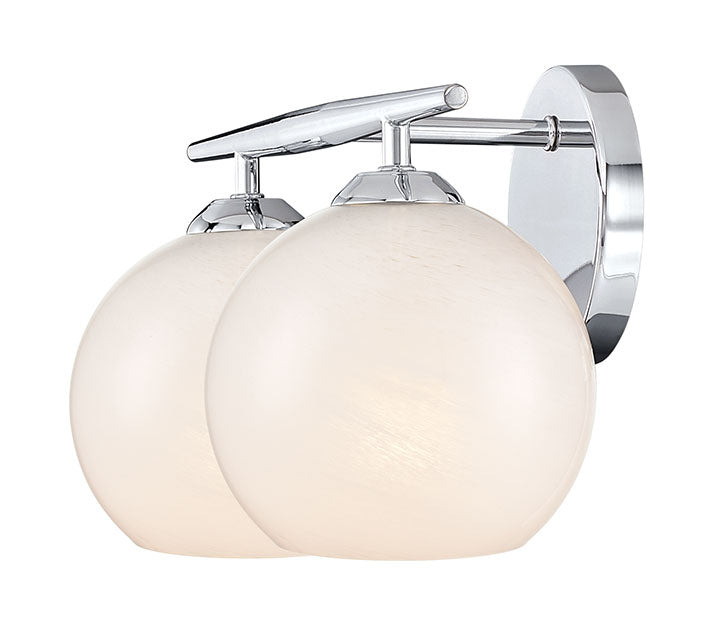 15.25'' Kimorra Chrome 2 Light Bath Vanity