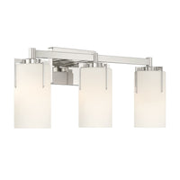 22'' Froselle Polished Nickel 3 Light Bath Vanity