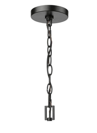 17.75'' Beaufort Powder Coated Black 1 Light Hanging Lantern