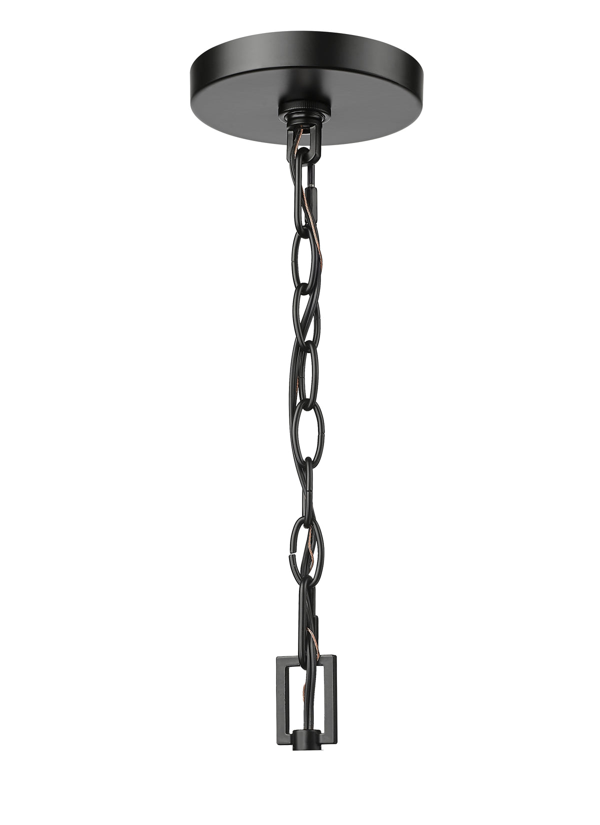 17.75'' Beaufort Powder Coated Black 1 Light Hanging Lantern