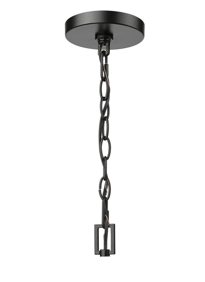 17.75'' Beaufort Powder Coated Black 1 Light Hanging Lantern