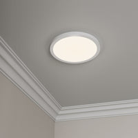 11-inch White Wall Light with 5-CCT Selectable White
