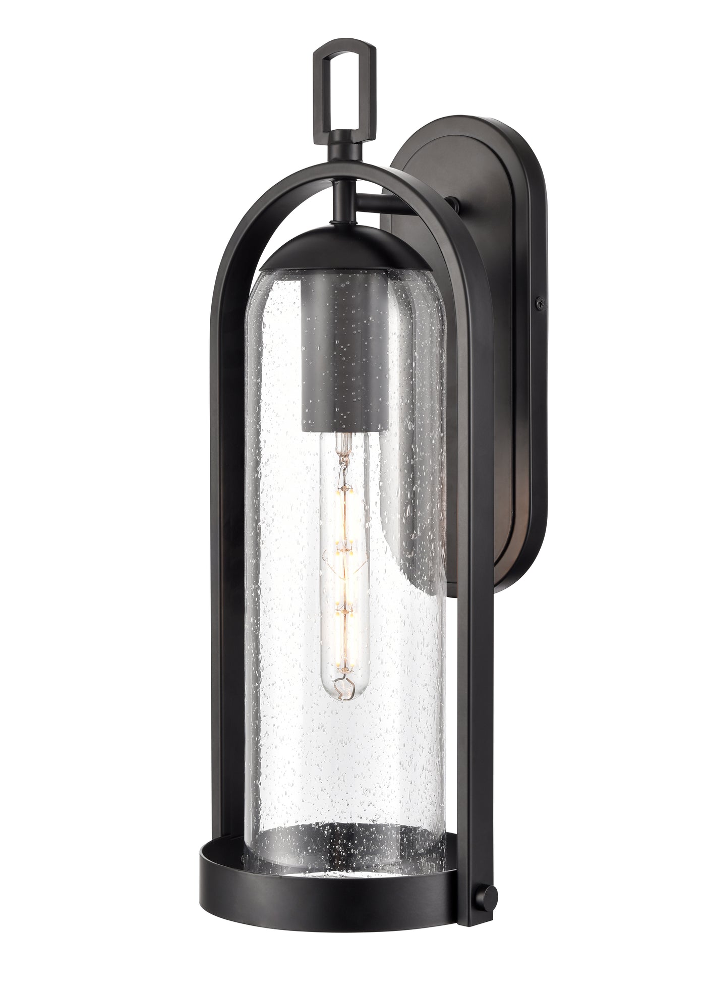 8.25'' Luxio Powder Coated Black 1 Light Wall Sconce
