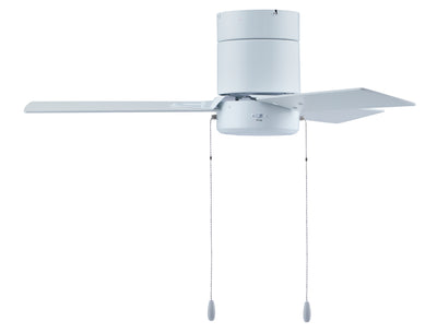 42 Inch Sabio AC White Indoor Ceiling Fan 3-Blade Reversible