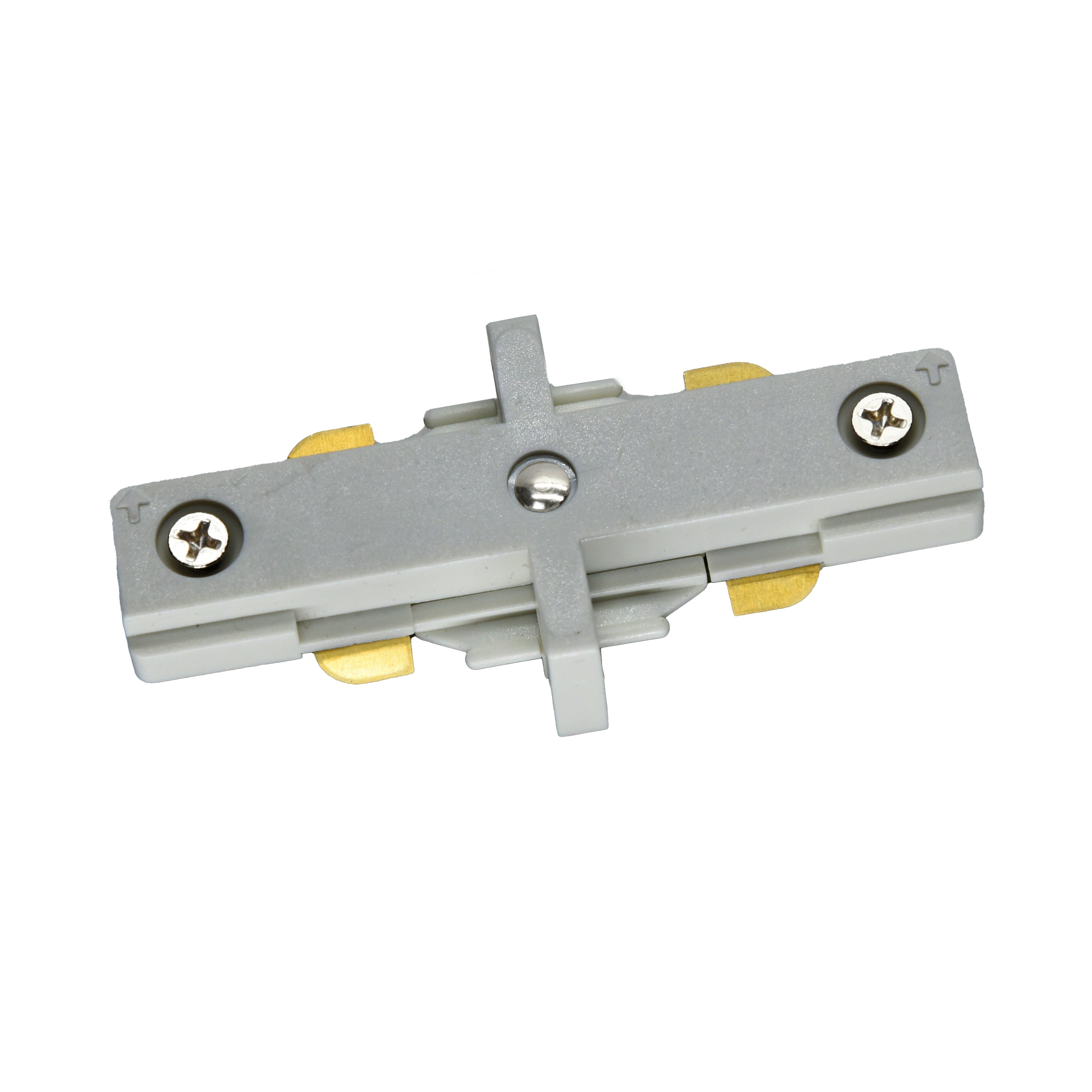 3-inch Brushed Aluminum Mini Track Connector