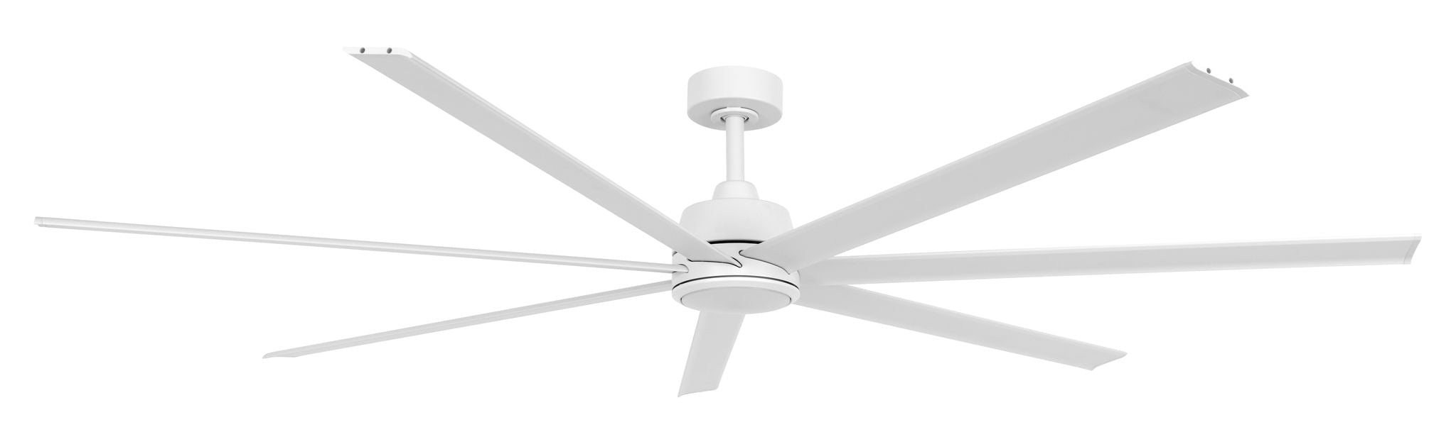 Atlanta 72 Inch White Fan with LED Light and Remote