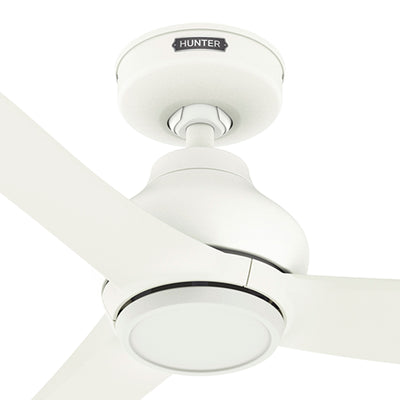 60 inch Mazzini ENERGY STAR® Matte White Damp Rated Ceiling Fan and Handheld Remote
