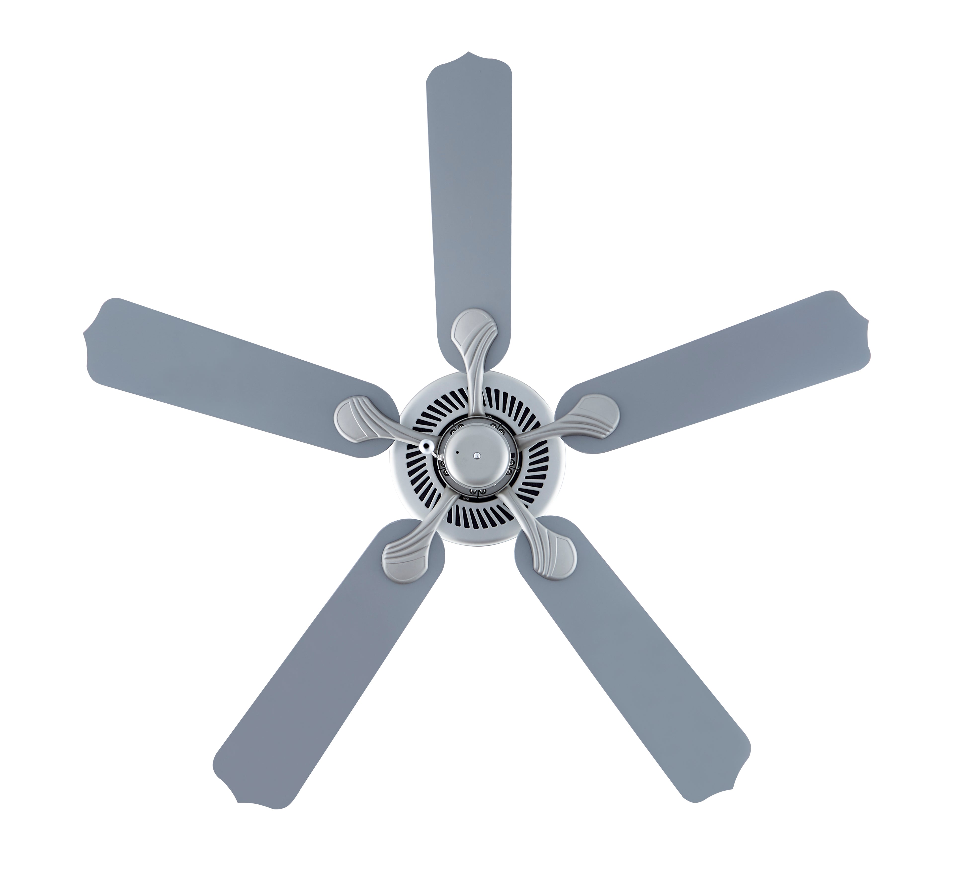 52 Inch Sunset AC Brushed Pewter Outdoor Ceiling Fan 5-Blade Reversible