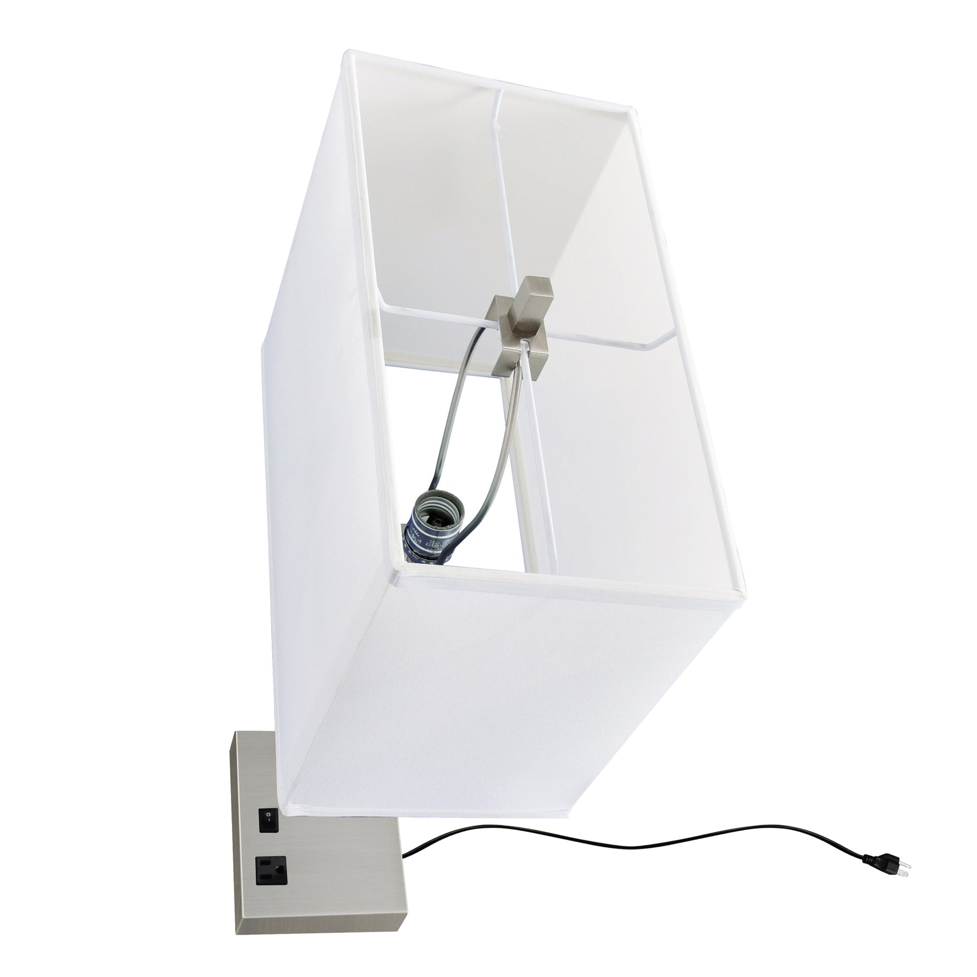 Torren 1 Light Satin Nickel Table Lamp