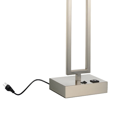 Torren 1 Light Satin Nickel Table Lamp