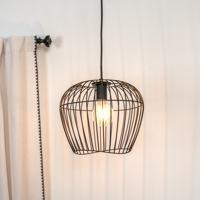 Nolita 5-inch 1-light Brushed Nickel Pendant with Cased White Glass