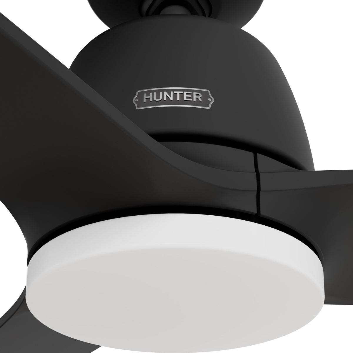 52 inch Malden Matte Black Ceiling Fan with LED Light Kit and Handheld Remote