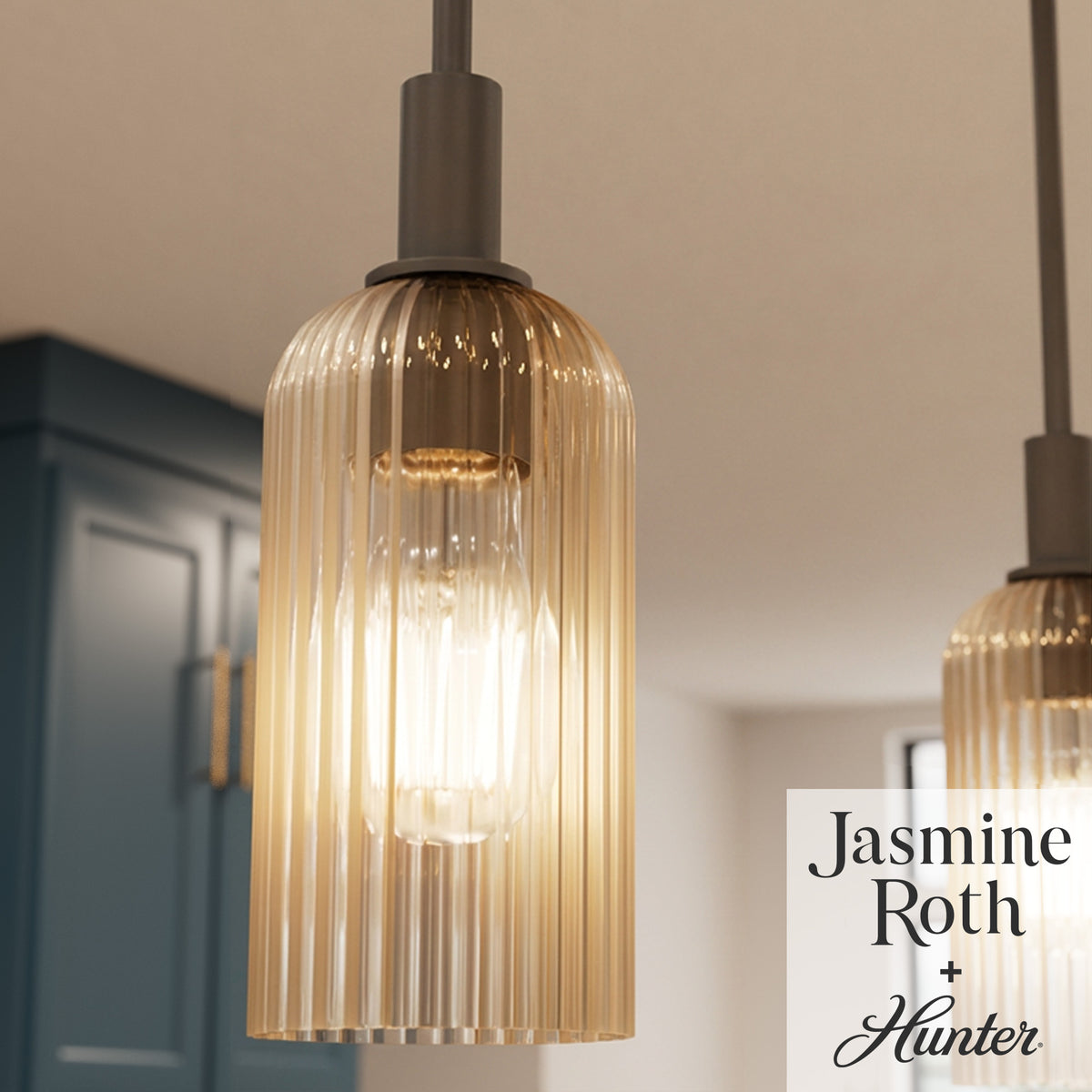 Beverly Glen 4-inch 1-light Matte Bronze Pendant with Amber Glass