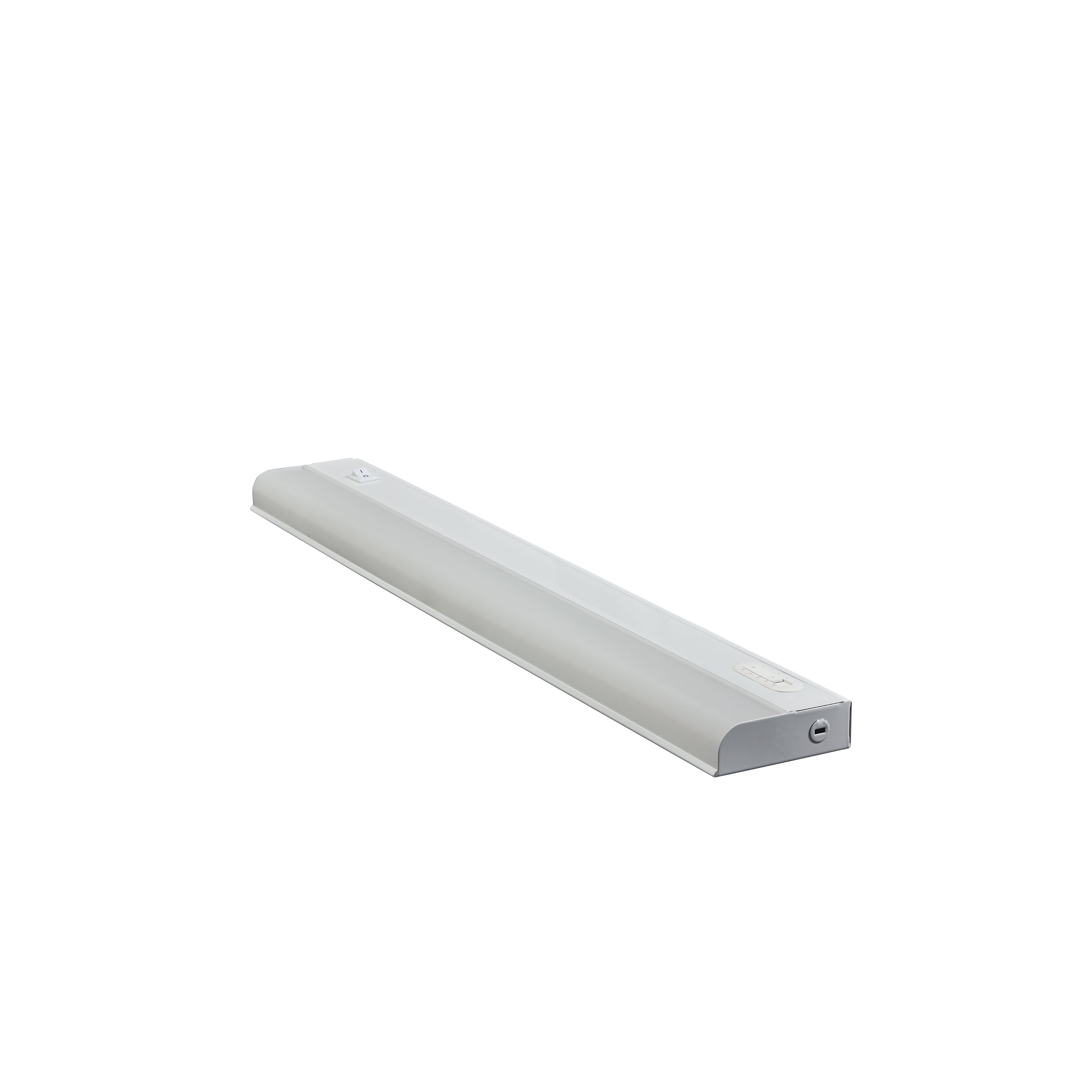 24-inch White Under Cabinet Light with 5-CCT Selectable White and Frosted Lens