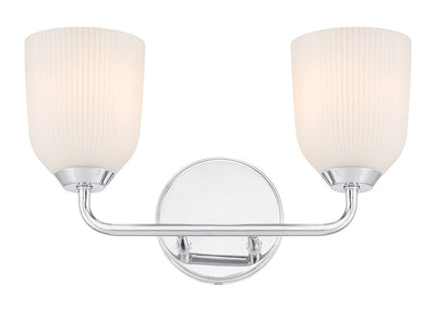15'' Norah Chrome 2 Light Bath Vanity