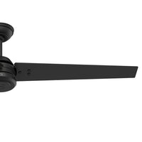 60 inch Cassius ENERGY STAR® Matte Black Damp Rated Ceiling Fan and Wall Control