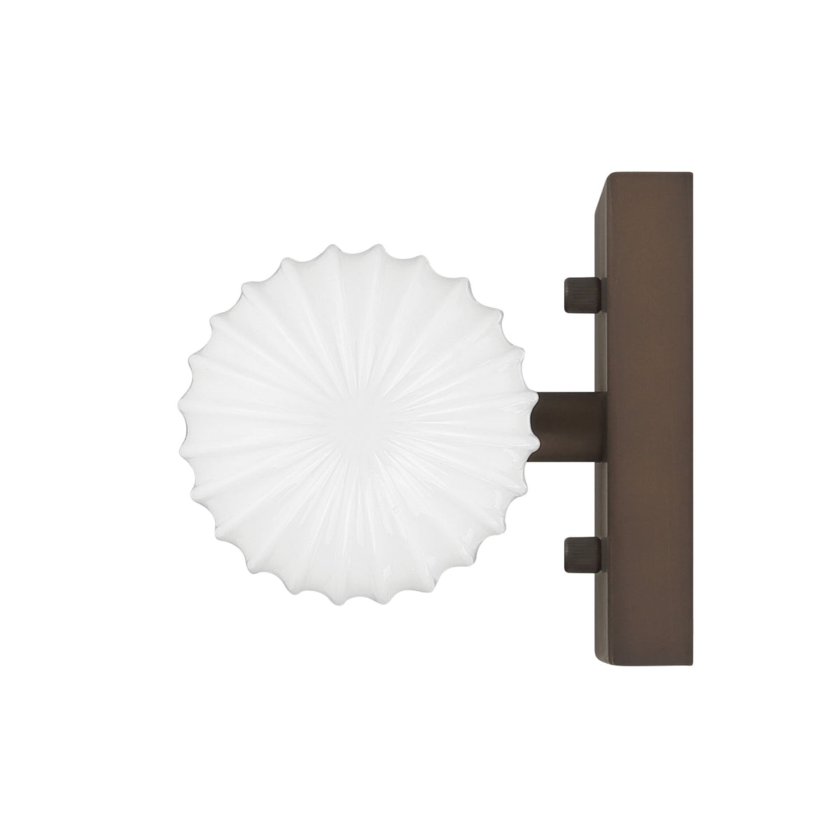 Beverly Glen 24-inch 2-light Matte Bronze Vanity Light with Milk Glass