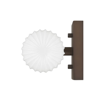 Beverly Glen 24-inch 2-light Matte Bronze Vanity Light with Milk Glass