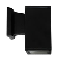4-inch Black Outdoor Wall Light