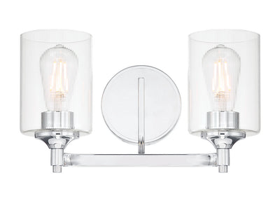 14'' Ryehouse Chrome 2 Light Bath Vanity