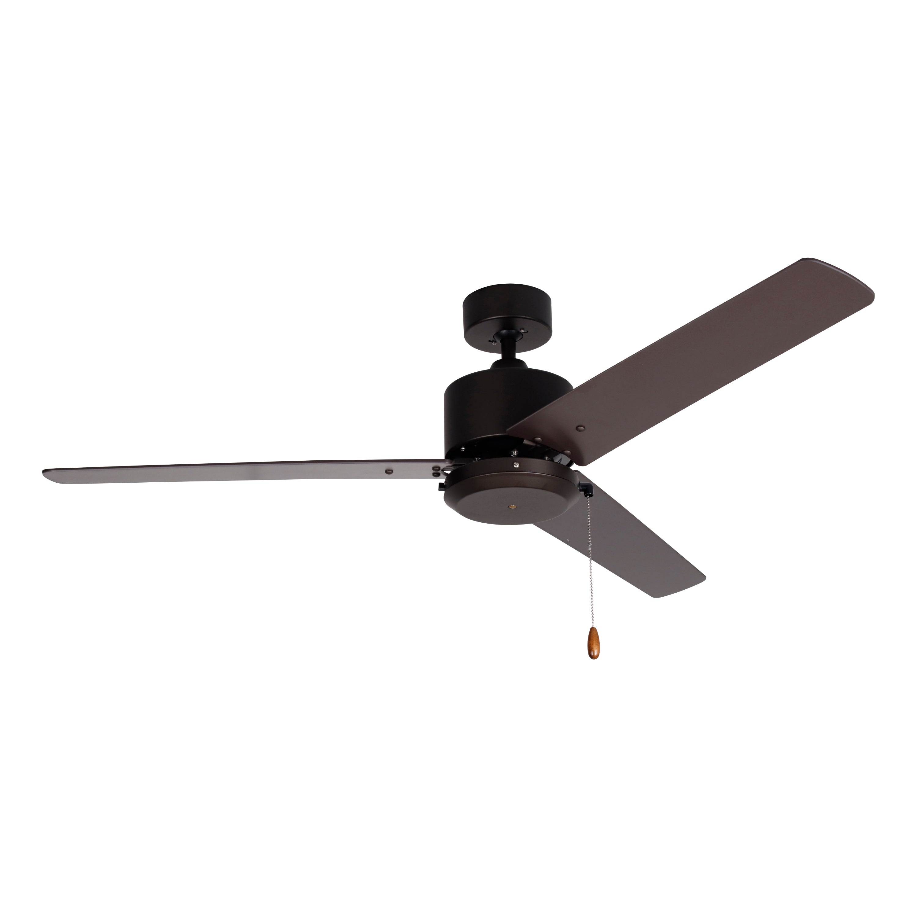 52 Inch Aldea VII AC Oil Rubbed Bronze Outdoor Ceiling Fan 3-Blade