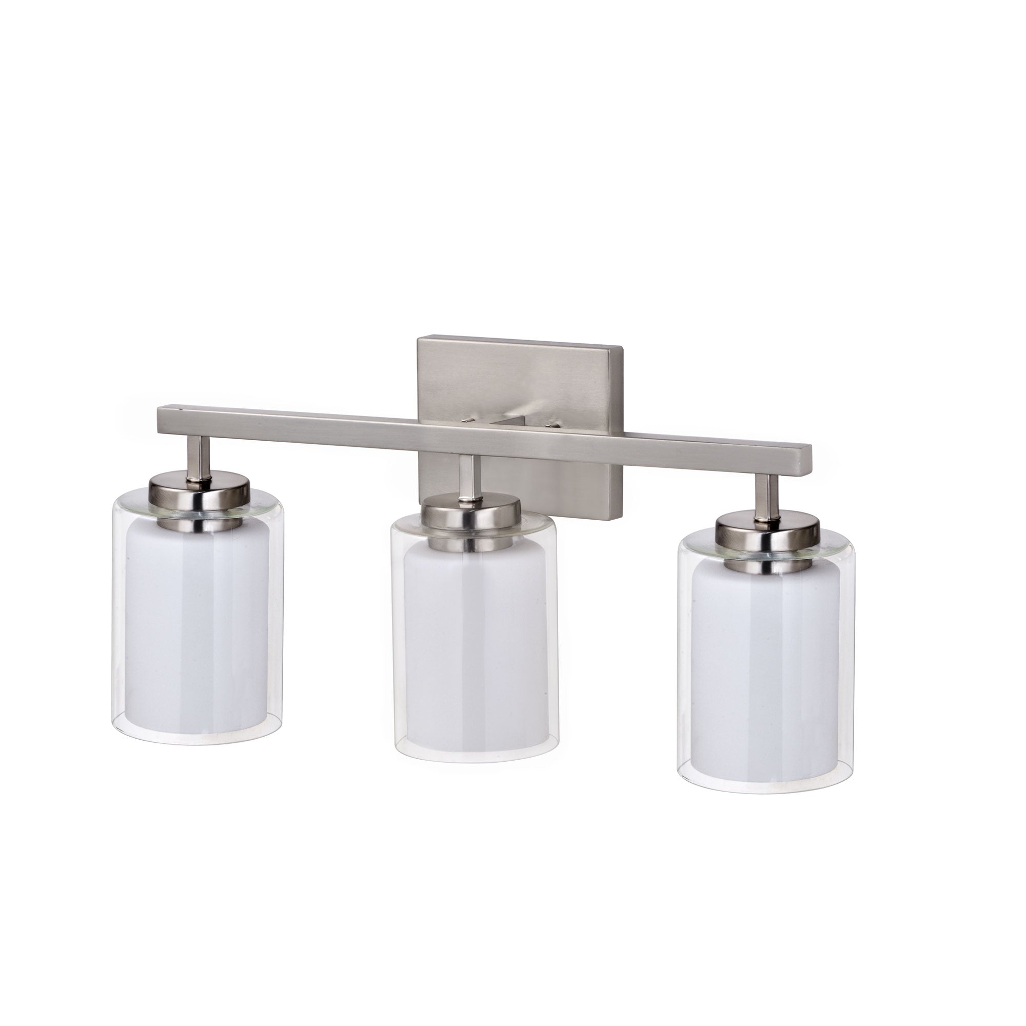 22.75-inch 3-light Brushed Nickel Vanity Light