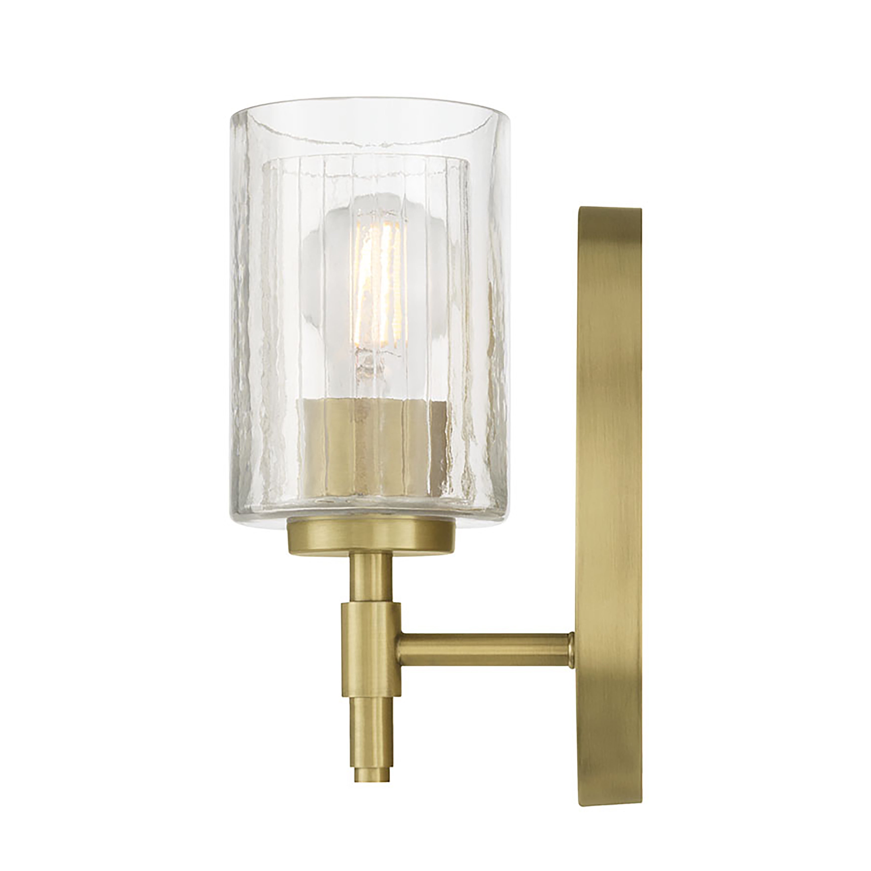 5.5'' Solventa Vintage Brass 1 Light Wall Sconce