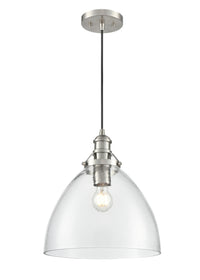 14.5'' Khrisa Brushed Nickel 1 Light Pendant