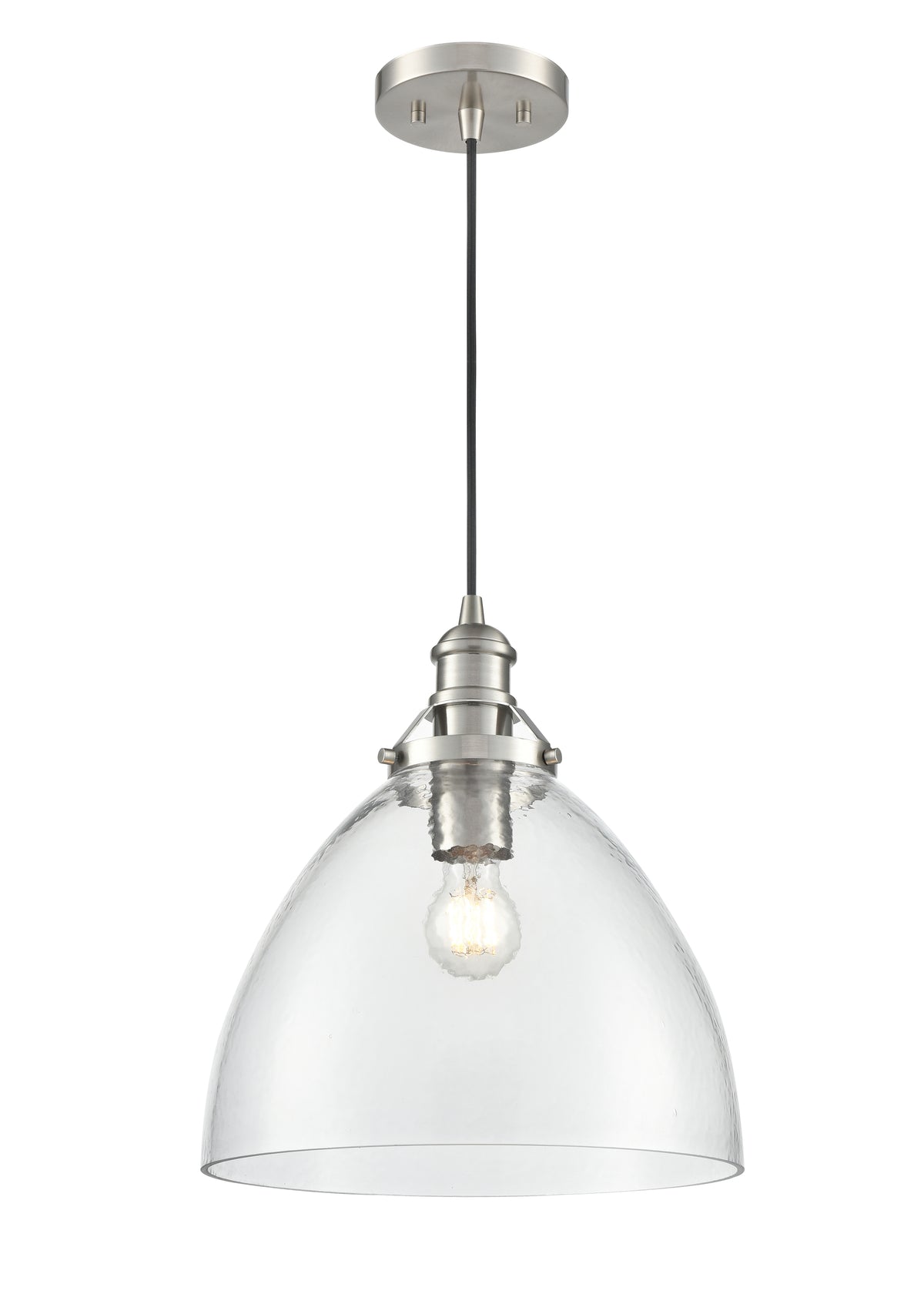 14.5'' Khrisa Brushed Nickel 1 Light Pendant