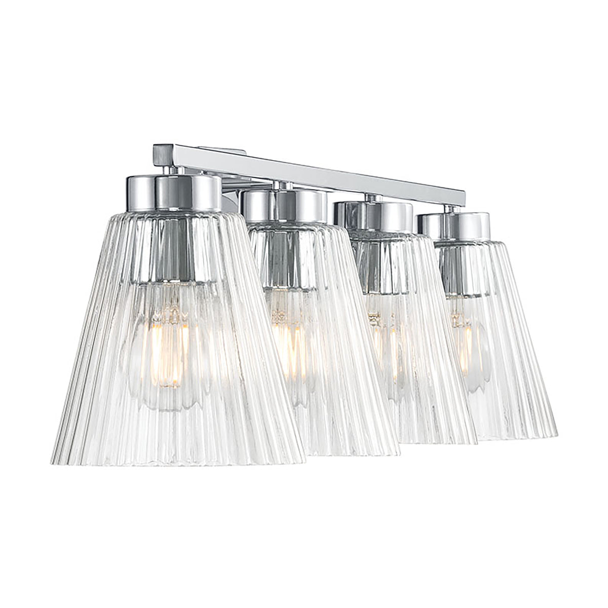 31.75'' Riville Chrome 4 Light Bath Vanity