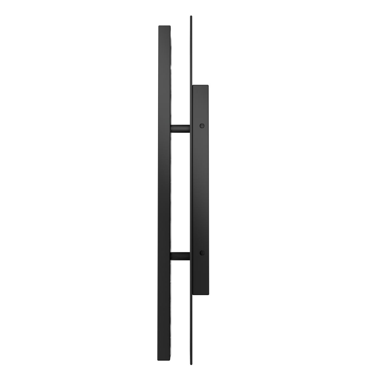 Canoga 20-inch Matte Black 3000K LED Outdoor Wall Light with Matte Black Metal Shade