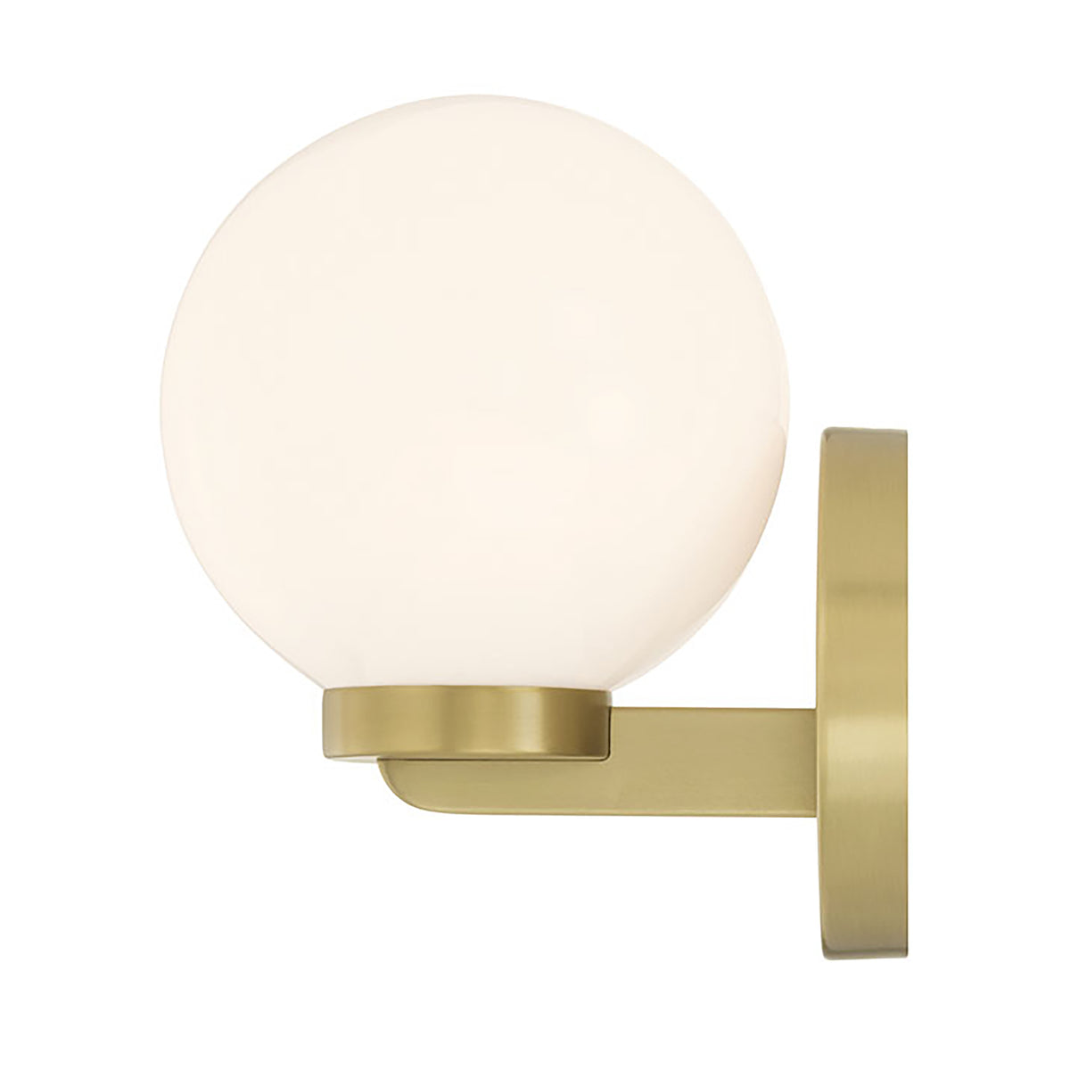 6'' Ardeva Vintage Brass 1 Light Wall Sconce