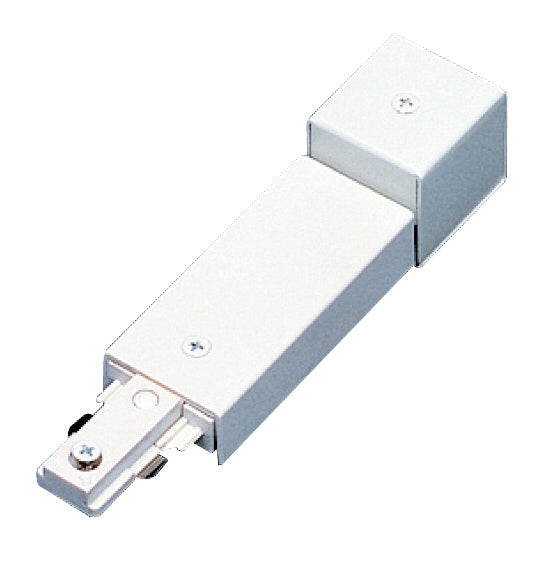 6.25-inch White Track Connector
