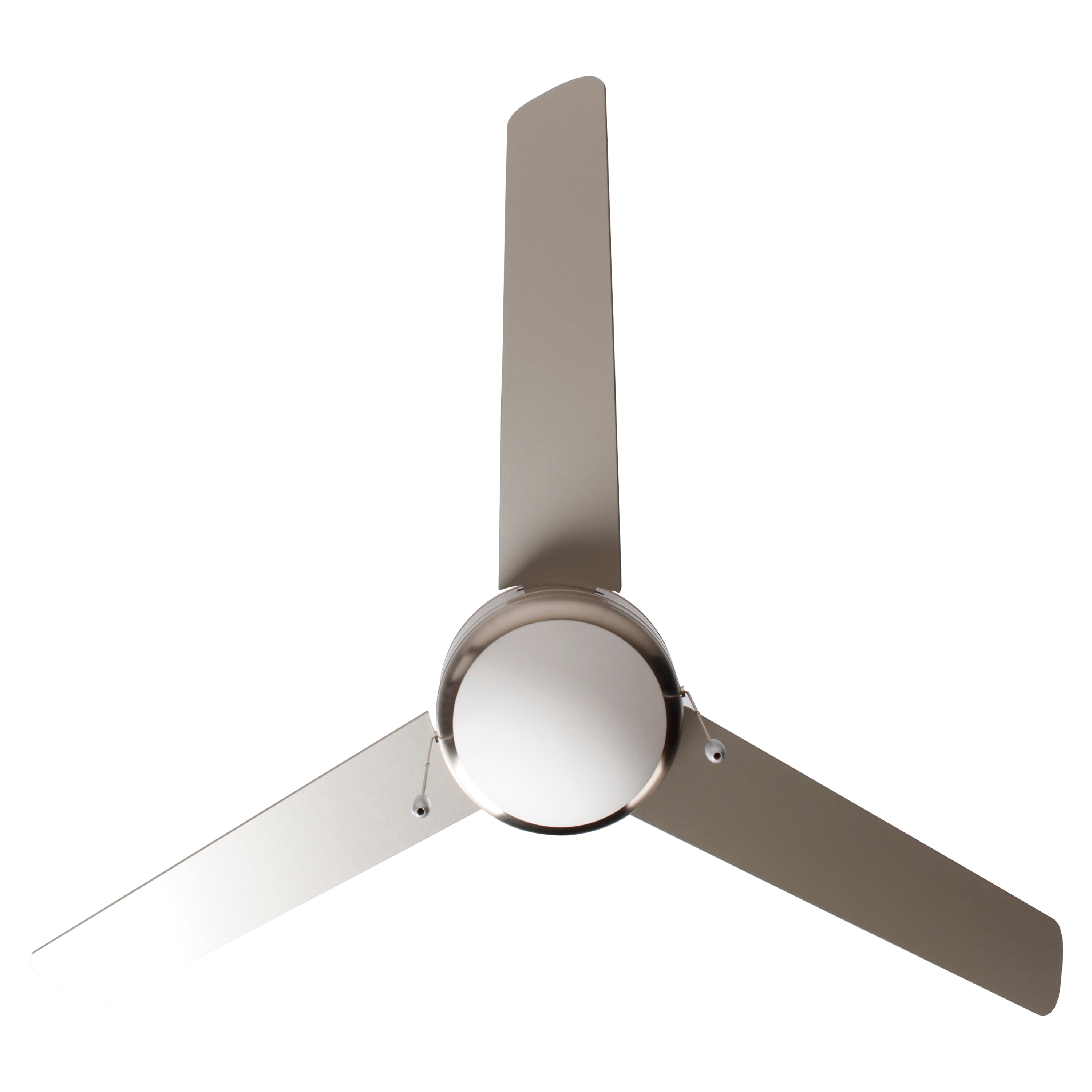 52 Inch Contempo IV AC Brushed Nickel Indoor Ceiling Fan 3-Blade Reversible