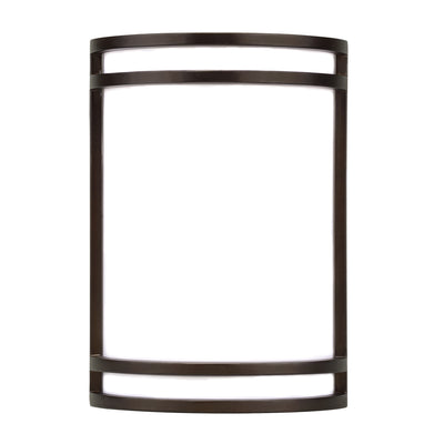 10-inch Oil Rubbed Bronze Outdoor Wall Sconce