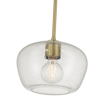 7.5'' Pomari Vintage Brass 1 Light Pendant
