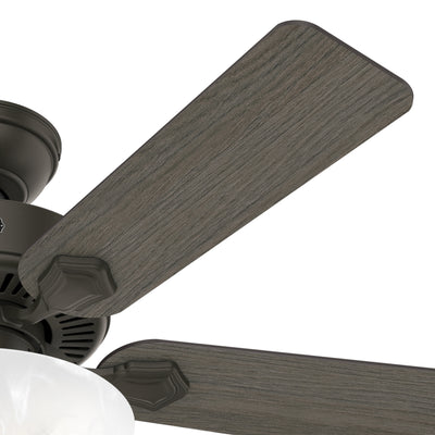 44 inch Swanson ENERGY STAR® New Bronze Ceiling Fan with LED Light Kit and Pull Chain