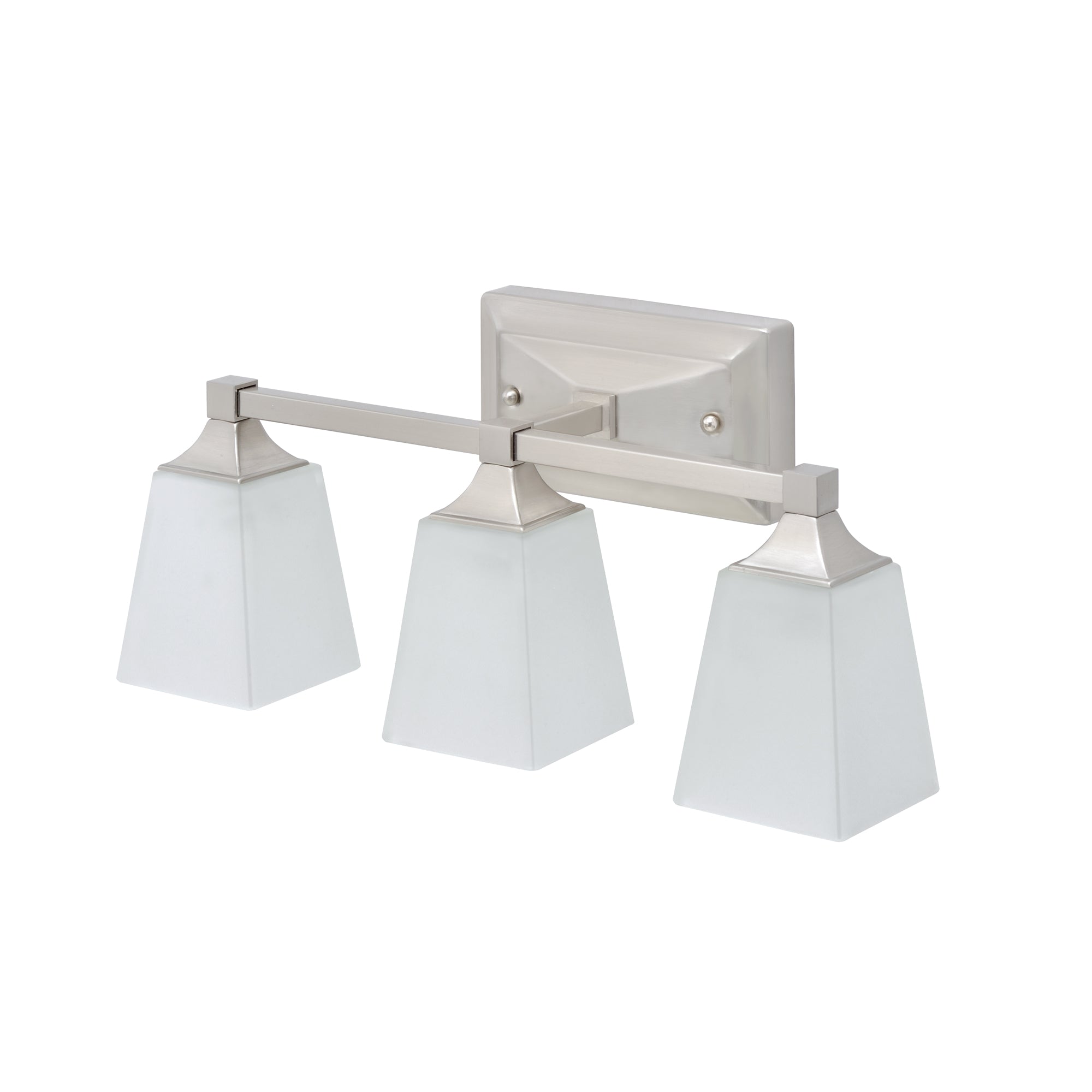 19.5-inch 3-light Brushed Nickel Vanity Light